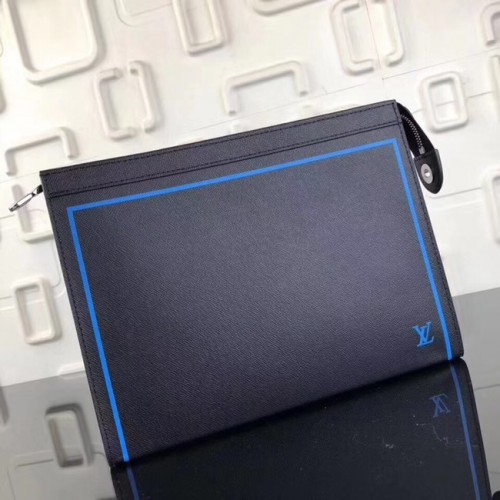 Louis vuitton eredeti POCHETTE VOYAGE MM M30577 fekete