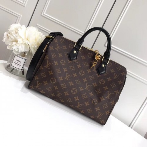 Louis vuitton eredeti SPEEDY BANDOULIERE 30 M41112 fekete