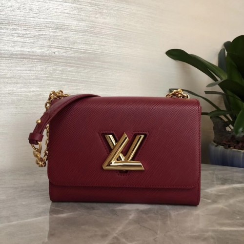 Louis vuitton eredeti TWIST MM M53597 Bordeaux táska