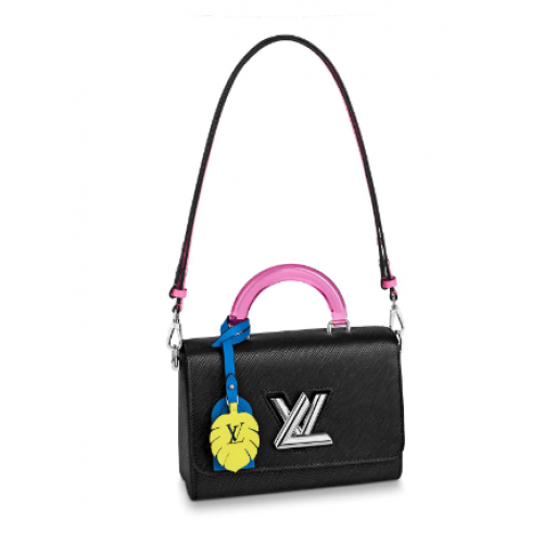 Louis vuitton eredeti TWIST közepes méretű táska M56132 fekete