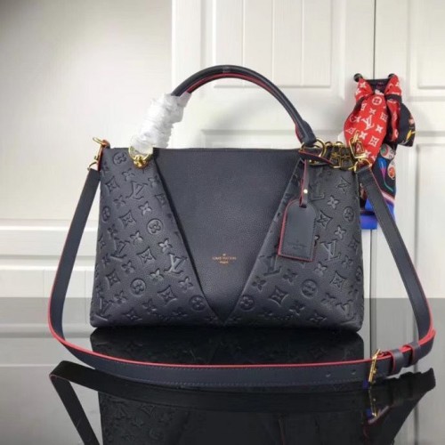 Louis Vuitton eredeti V-nyakú táska BB M44397 Navy