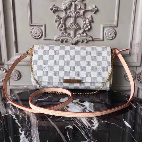Louis Vuitton eredeti kedvenc damier azur vászon kézitáska M40718