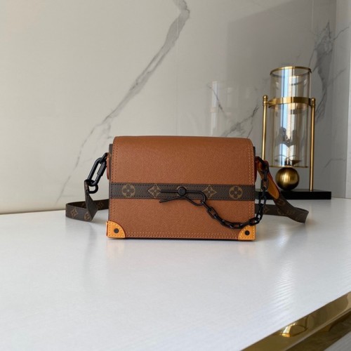 Louis vuitton eredeti bőr fiú táska M30718 barna