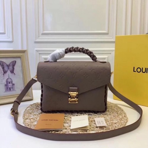 Louis Vuitton Eredeti Mongram Nyomtatású Metis Táska M43941 Szürke