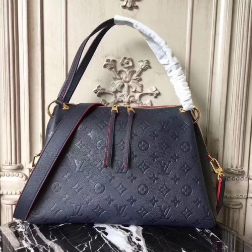 Louis Vuitton Eredeti Mongram Print Ponthieu PM M43721 Navy Blue