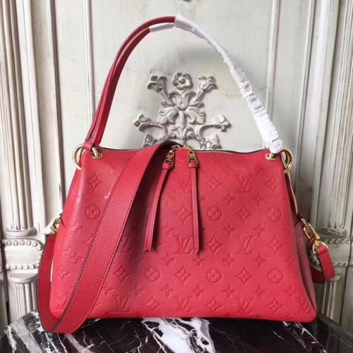 Louis Vuitton eredeti mongramnyomat PONTHIEU PM M43721 piros