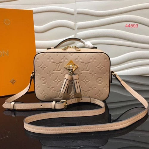 Louis Vuitton eredeti mongramnyomat SAINTONGE M44593 sárgabarack