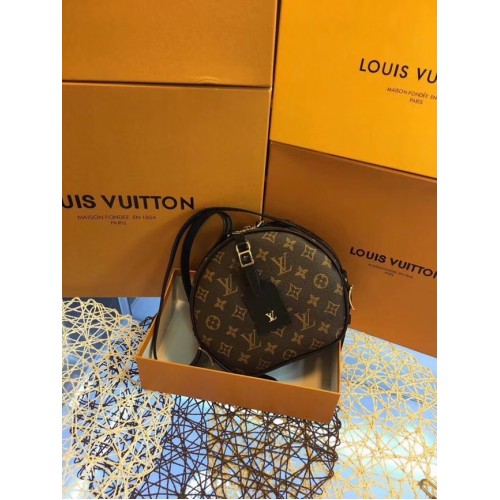 Louis Vuitton Monogram Vászon Puha Kalaptartó M52294 Fekete