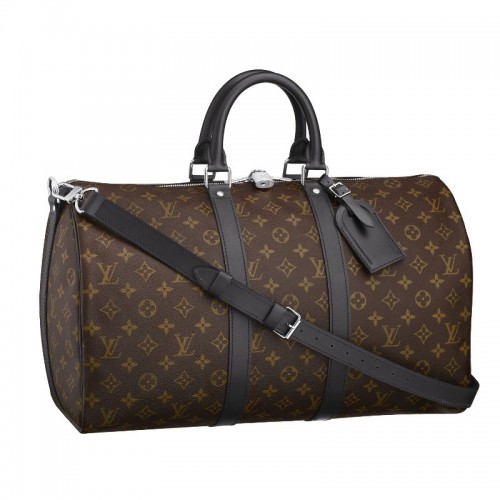 Louis Vuitton Monogram Macassar Canvas Keepall 45 szíj M56711