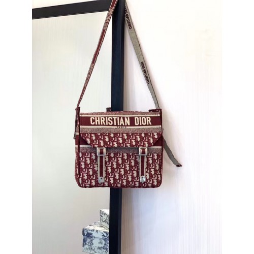 DIOR MESSENGER TAS OBLIQUE DIORCAMP M1291VRIS Bordeaux