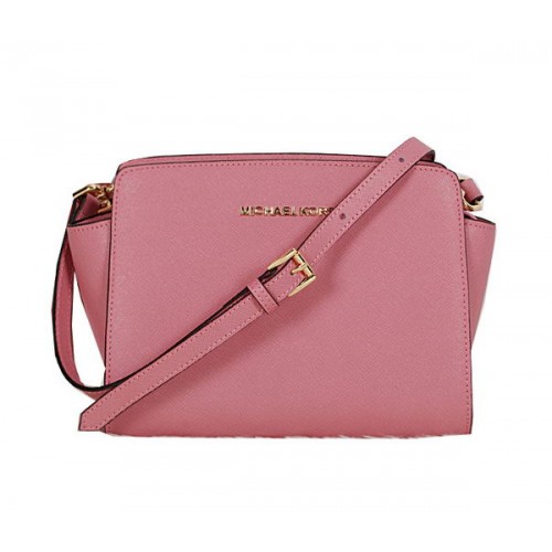 Michael Kors Mini Selma Messenger táska MK8701 Rózsaszín