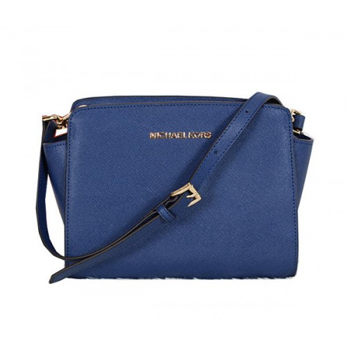 Michael Kors Mini Selma Messenger táska MK8701 királykék