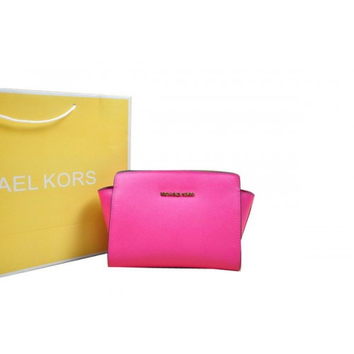 Michael Kors Mini Selma Messenger táska, rózsaszín