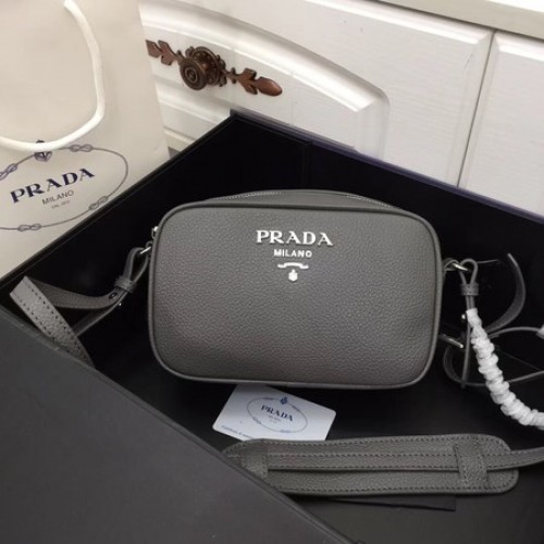 Prada marhabőr válltáska 1841 szürke