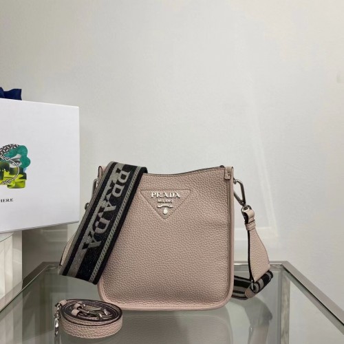 Prada bőr mini válltáska 1BH191 rózsaszín