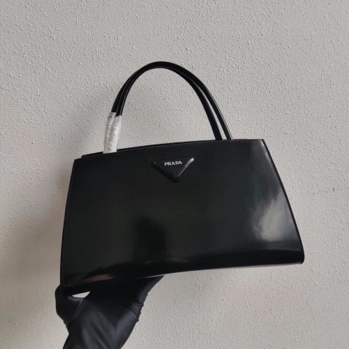 Prada Nappa Bőr Prada Symbole Táska 1BB327 Fekete