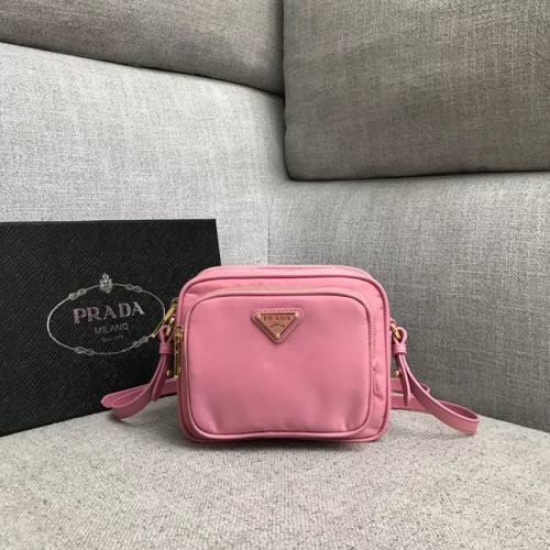 Prada Nylon Válltáska 82022 Rózsaszín