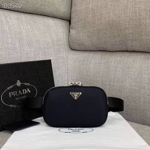 Prada Re-Edition nylon zseb 82033 fekete