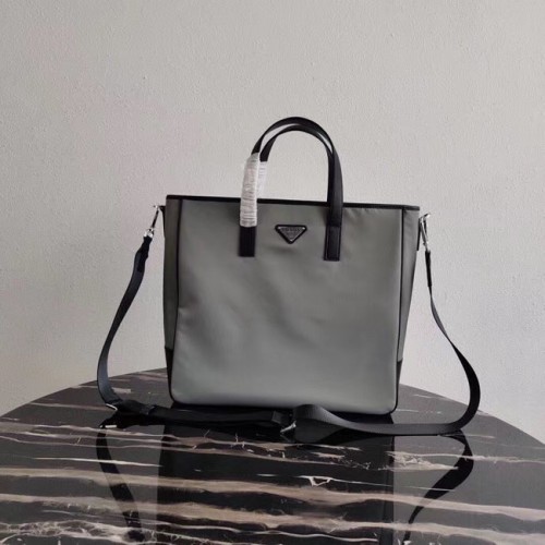 Prada Re-Edition nylon táska 1BD071 2VG064 szürke