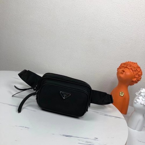 Prada Saffiano Övtáska 1BL010 Fekete