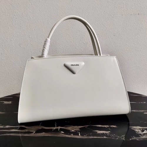 Prada Nappa Bőr Prada Symbole Táska 1BB327 Fehér