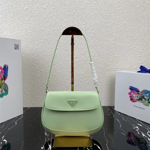 Prada Saffiano bőr válltáska 2BD311 zöld