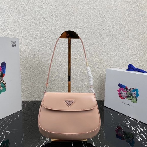 Prada Saffiano bőr válltáska 2BD311 rózsaszín