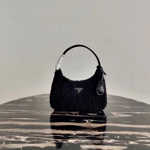 Prada Shearling mini táska 1NE515 fekete