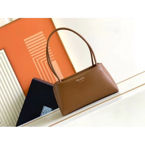 Prada Kis bőr Prada Supernova kézitáska 1BA368 karamell