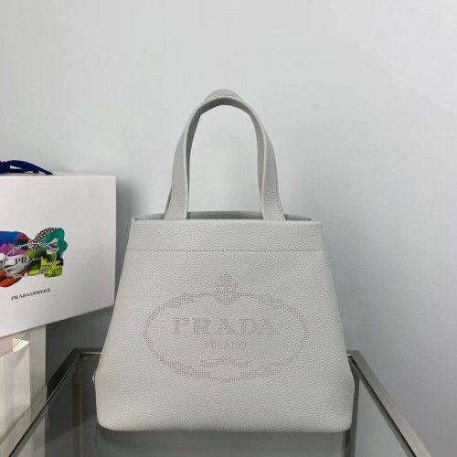 Prada bőr táska 1AG833 szürke
