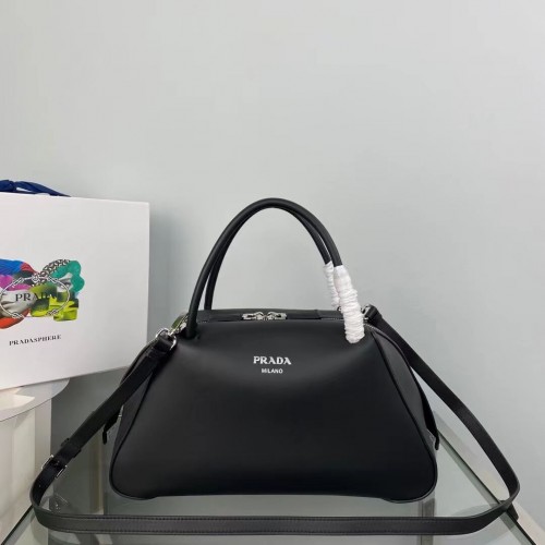 Prada bőr Supernova kézitáska 1BD665 fekete