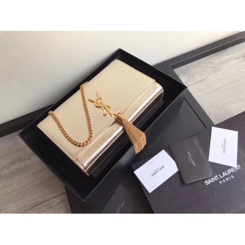 SAINT LAURENT Közepes Kate keresztpántos táska 18831 arany