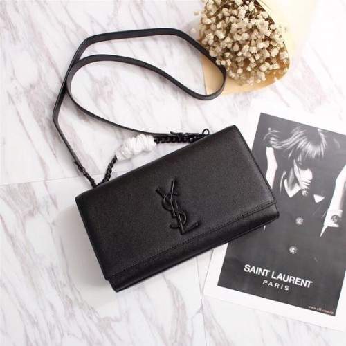 SAINT LAURENT Monogram Kate bőr táska 26806 fekete