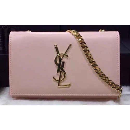 SAINT LAURENT Monogramme keresztpántos válltáska 311218 Rózsaszín