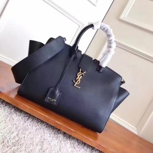 SAINT LAURENT NANO PUHA NAPPALI TÁSKA 3807 fekete