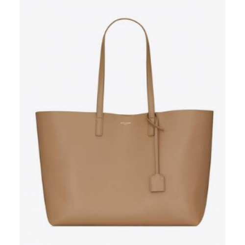 SAINT LAURENT BEVÁSÁRLÓ SAINT LAURENT E/W PUHA BŐR 600281 TAUPE