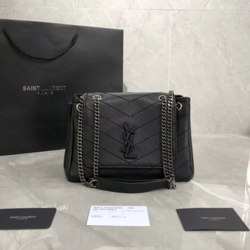 SAINT LAURENT bőr válltáska Y554248 fekete