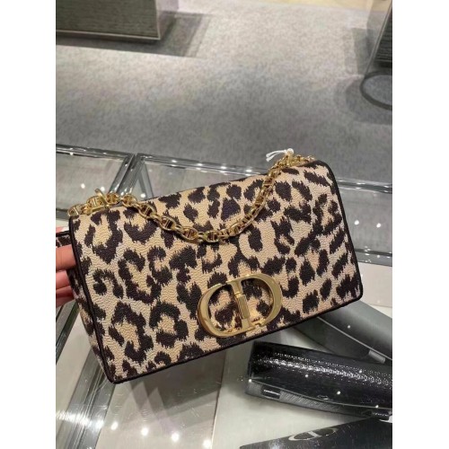 KIS DIOR CARO TÁSKA Bézs Többszínű Mizza Hímzett Bársony M9241UTHG