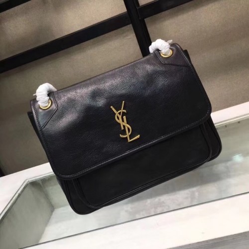 Saint Laurent Niki Nagy Monogram Válltáska 2829 fekete