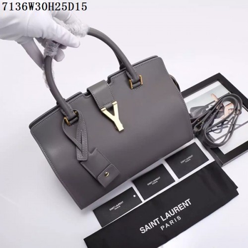 Saint Laurent Kis Klasszikus Monogramme Bőr Zsebtáska Y7136 Szürke