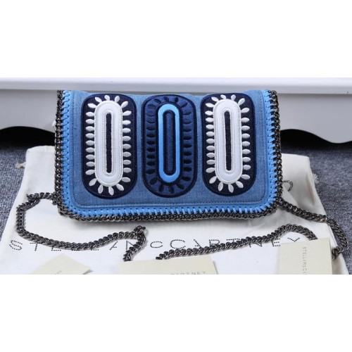 Stella McCartney farmer keresztpántos táska SM829 kék