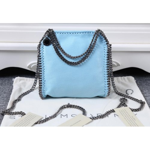 Stella McCartney Falabella farmertáska SMC895 világoskék