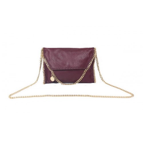 Stella McCartney Falabella PVC keresztpántos táska 875 Burgundia
