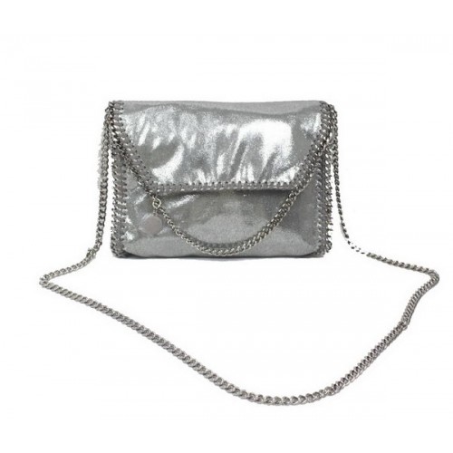 Stella McCartney Falabella PVC keresztpántos táska 875 ezüst