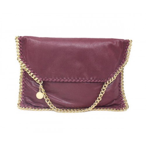 Stella McCartney Falabella PVC keresztpántos táska 876 Burgundia