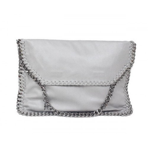 Stella McCartney Falabella PVC keresztpántos táska 876 szürke