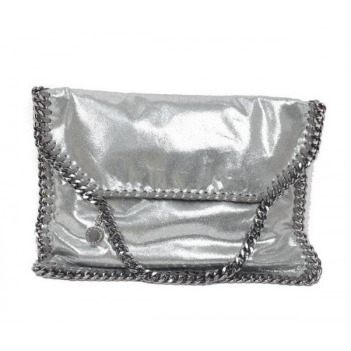 Stella McCartney Falabella PVC keresztpántos táska 876 ezüst
