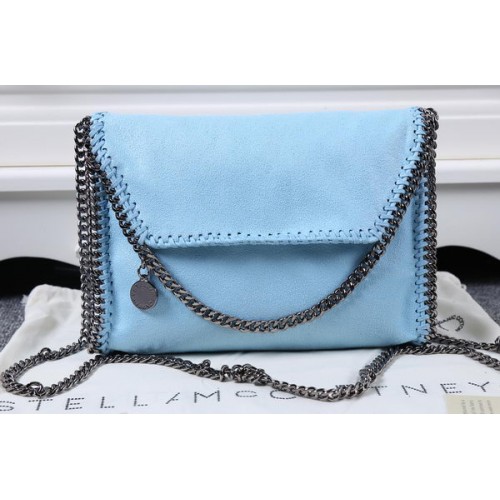 Stella McCartney Falabella PVC keresztpántos táska SM875 világoskék