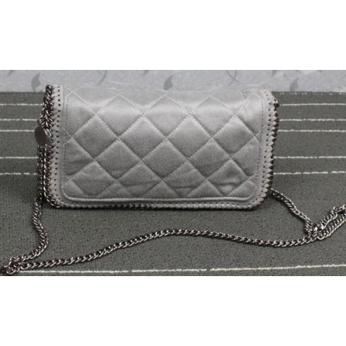 Stella McCartney Falabella PVC keresztpántos táska SM882 szürke