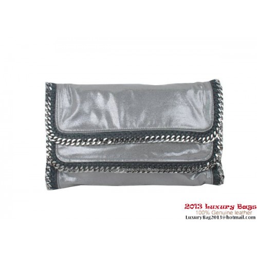 Stella McCartney Falabella PVC hajtogatható clutch 812L ezüst